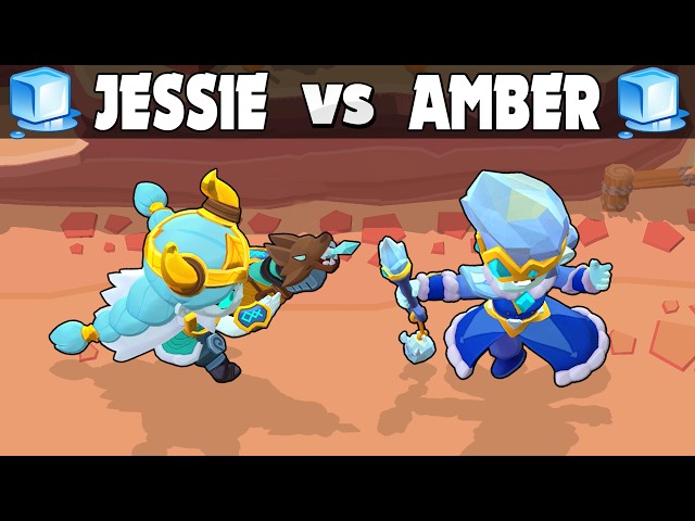🧊 JESSIE vs AMBER 🧊 Brawl Stars