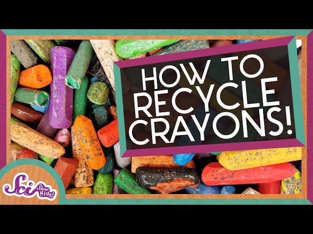 Recycling Old Crayons! | An Earth Day Activity | SciShow Kids