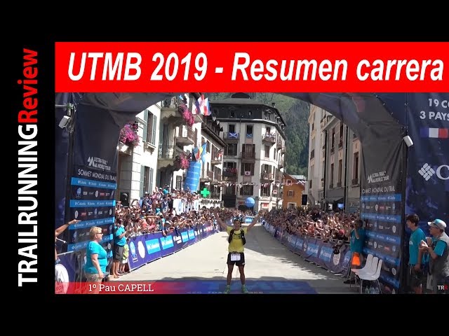 UTMB 2019 - Resumen de carrera