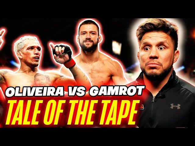 OLIVEIRA vs GAMROT - Gamrot calls out Charles Oliveira | TALE OF THE TAPE |