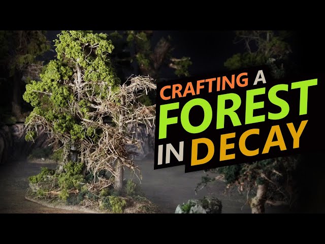 Make a Dark, Dense FOREST! Wargaming Terrain Tutorial