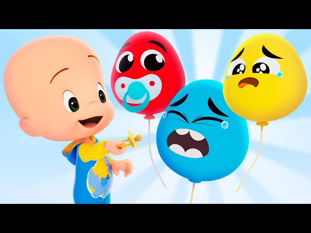 What’s wrong with the baby balloons? | Cleo & Cuquin Educational Videos for Children