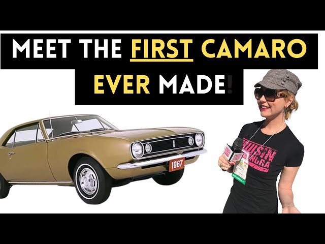 The First Camaro Ever Built Was Discovered by a Teenager