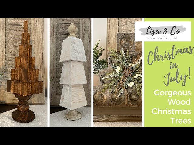 Christmas in July 2023 | Super Quick Cheap & Easy Christmas Trees | Lisa & Company