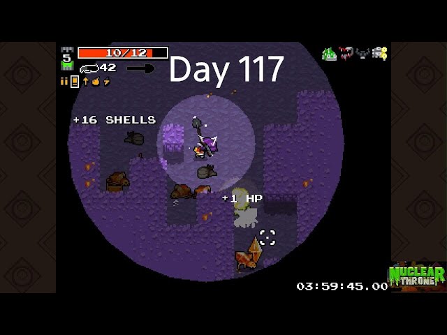 Playing nuclear throne until silksong comes out Day 117