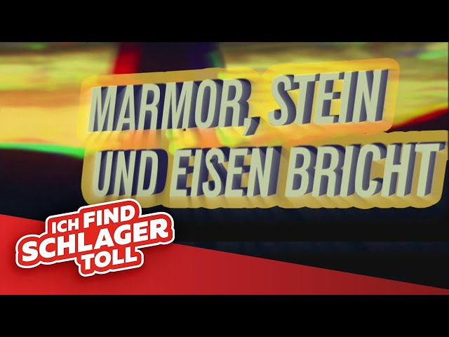 Stereoact, Drafi Deutscher - Marmor, Stein und Eisen bricht (Lyric Video)