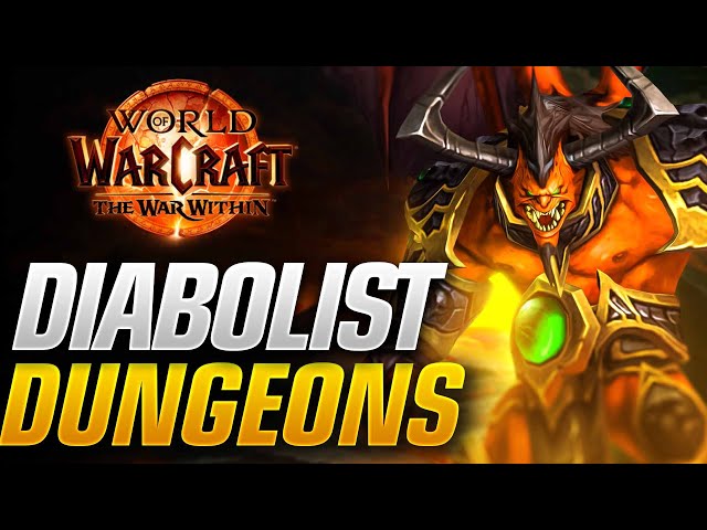 Diabolist Warlock is CRAZY! Demonology & Destruction Dungeons | The War Within Alpha