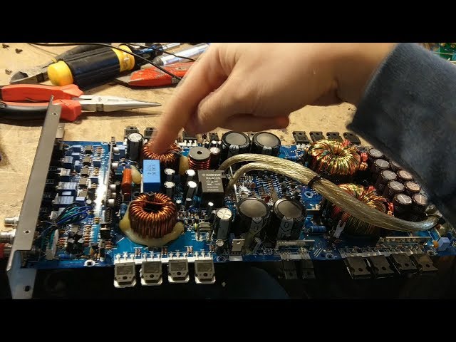 Car amplifier fault finding - Sundown SAZ-1500D Repair