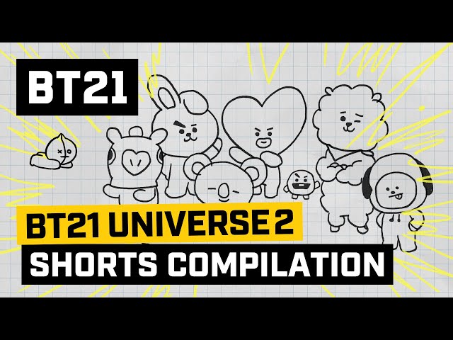 [BT21] BT21 UNIVERSE 2 - SHORTS COMPILATION