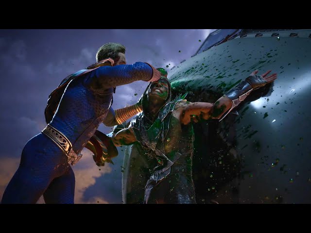 Sinister Syzoth Boss Fight as Homelander - Mortal Kombat 1 Invasions Season 6 (4K 60FPS)