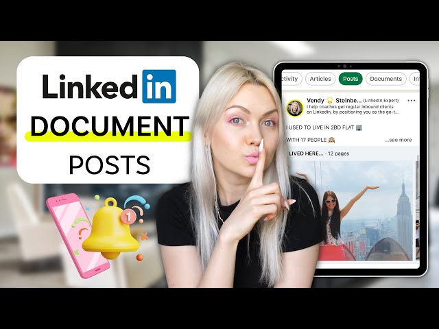 How To Post A Document On LinkedIn | LinkedIn PDF Carousel Post Secrets
