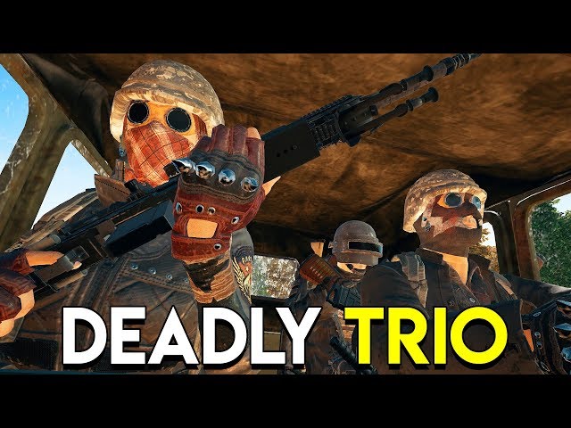 DEADLY TRIO! - PlayerUnknown's Battlegrounds (PUBG)