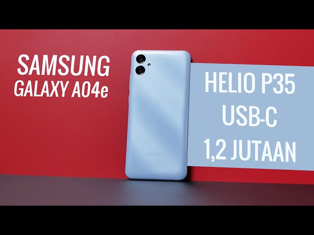 Samsung Rp 1,2 Jutaan udah USB Type-C!  - Unboxing Samsung Galaxy A04e