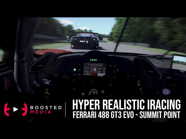 HYPER REALISTIC IRACING - Ferrari 488 GT3 Evo 2020 - Summit Point