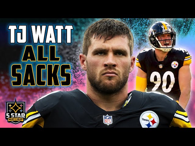 Every T.J. Watt Sack... So Far! | ALL 49.5 | Steelers LB Highlights