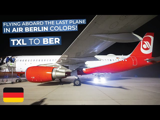 TRIPREPORT | Sundair (ECONOMY) | Berlin Tegel - Berlin Brandenburg | Airbus A320