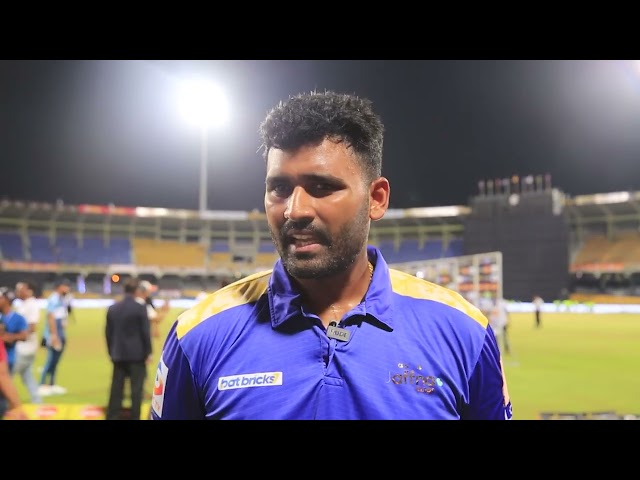 Thisara Perera after losing the eliminator | Post Match Interview | LPL 2023