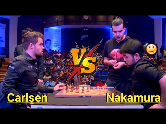 CARLSEN vs NAKAMURA | Rapid 25+10