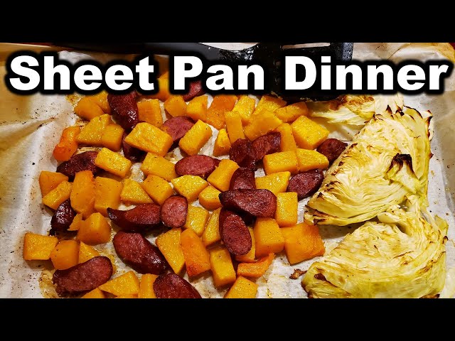 Polish Sausage & Veggie Sheet Pan Dinner