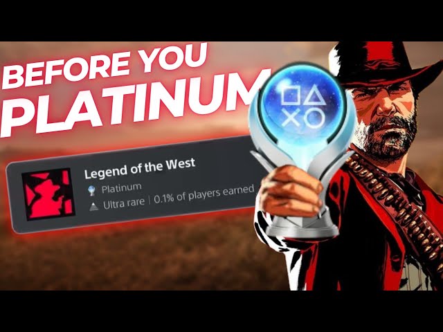 RDR2 Platinum Trophy Tips to Avoid Getting LUMBAGO!