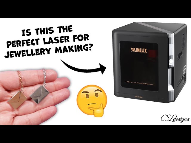 Is this the perfect laser for jewelry making? ⎮ Featuring the Wainlux K8 10W Laser engraver AD