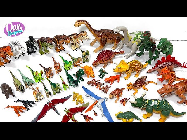 My Entire Lego vs Playmobil Jurassic World Dinosaur Collection!