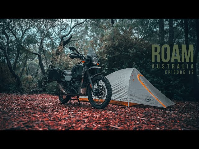 Riding across Australia on my solo motorcycle camping adventure S2 Episode 12