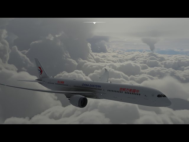 4K Ultra Settings, Live Weather - China Eastern Boeing 787 Dreamliner (Shanghai - Dubai) - MSFS 2020