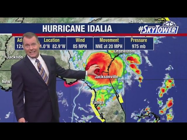 Hurricane Idalia storm surge still a concern