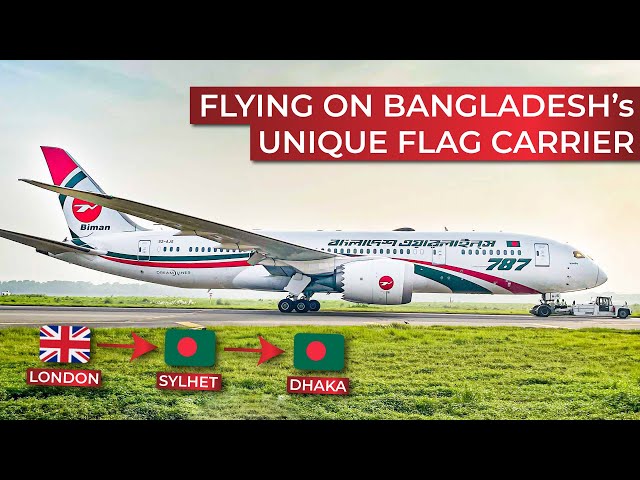 BRUTALLY HONEST | Biman Bangladesh Airlines LONDON to SYLHET in Economy Class aboard their B787-8