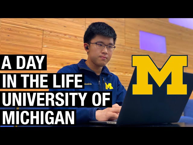 A Day in the Life of a University of Michigan Student