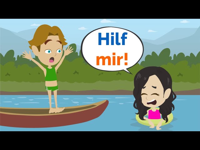 HILFE! Lisa ertrinkt ... | Deutsch lernen