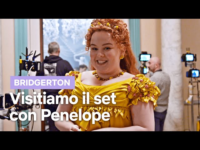 Che bello visitare il set di Bridgerton con Penelope Featherington | Netflix Italia