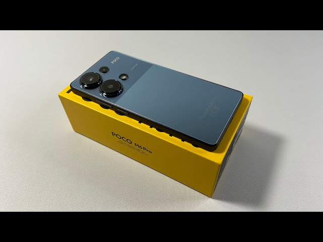 Poco M6 Pro | Blue | 256GB + Case