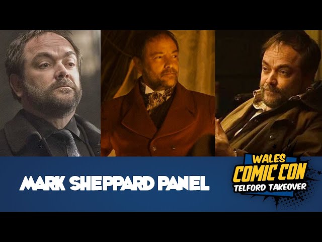 Hilarious! Supernatural Star Mark Sheppard Interview from Wales Comic Con - Filming, Tattoos & More!