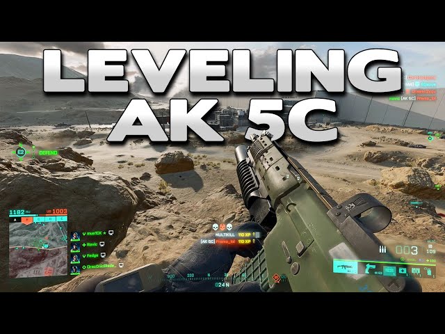 Battlefield 2042 Leveling the AK 5C