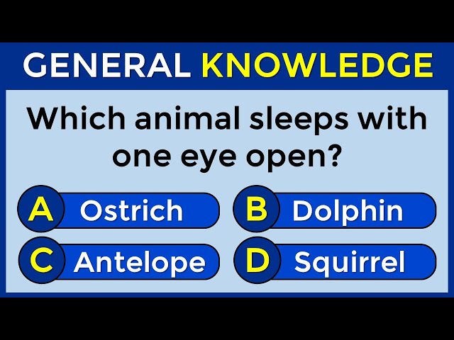 How Good Is Your General Knowledge? Take This 50-question Quiz To Find Out! #challenge 12