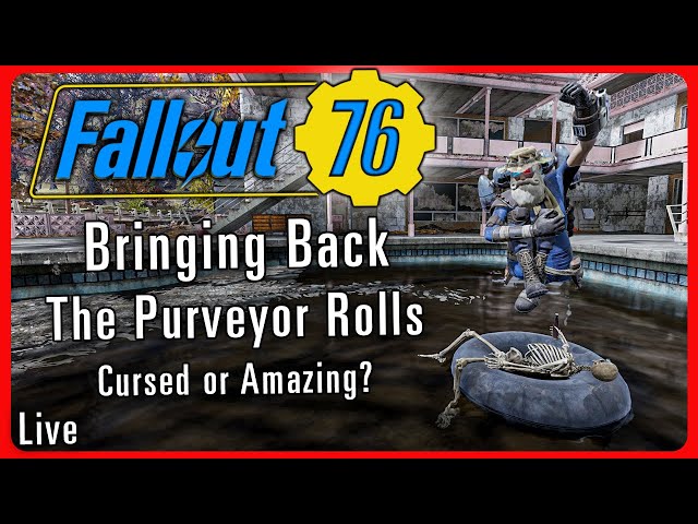 🔴Bringing Back Purveyor Pulls With A Build In Fallout 76