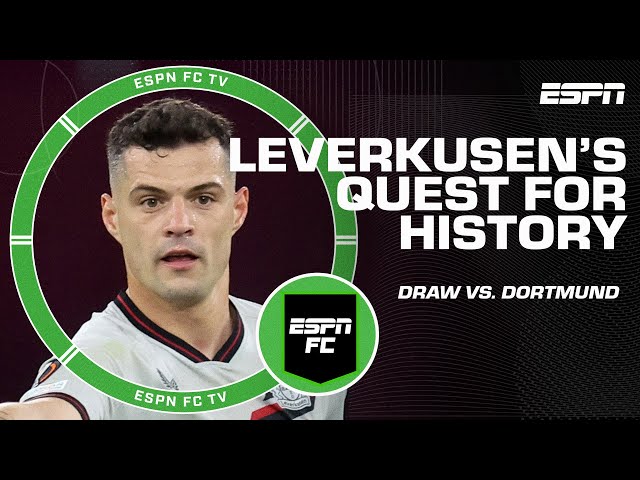 'WE CAN WRITE OUR OWN HISTORY' 🗣️ - Granit Xhaka on Leverkusen's quest for unbeaten season | ESPN FC