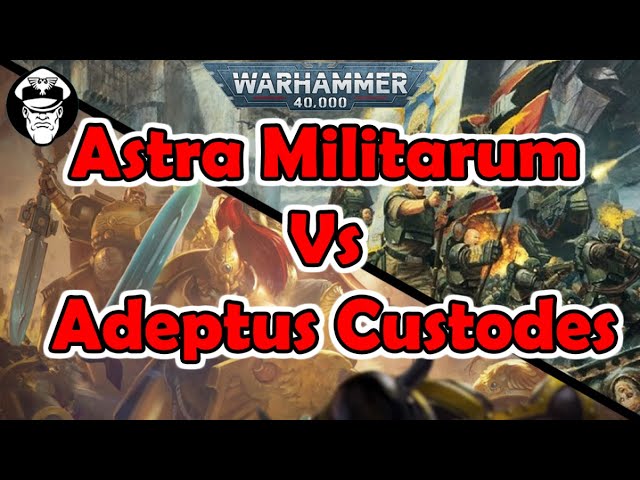 Custodes Vs Astra Militarum! - Warhammer 40,000 Battle Report!