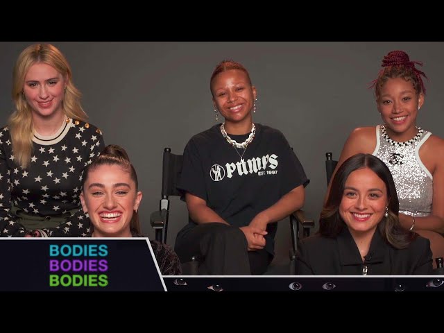 The "Bodies Bodies Bodies" Cast Plays Who's Who