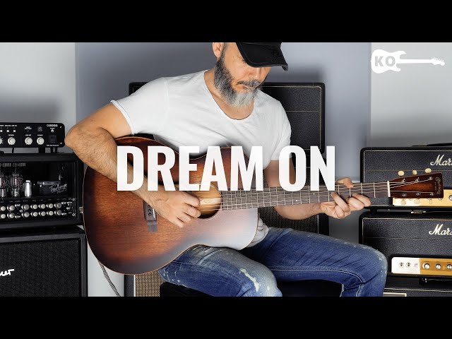 Aerosmith - Dream On - Acoustic Guitar Cover by Kfir Ochaion - Martin Guitars StreetMaster