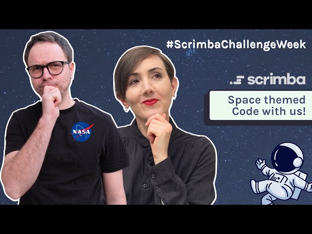 #ScrimbaChallengeWeek Live code with us | JavaScript, CSS, HTML