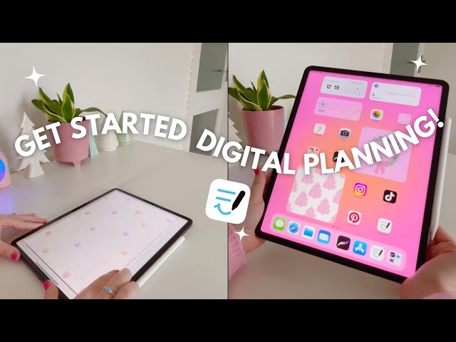 How to Start Digital Planning in 2024 : A Beginner’s Guide & Goodnotes 6 Tutorial 📱✨💗✏️