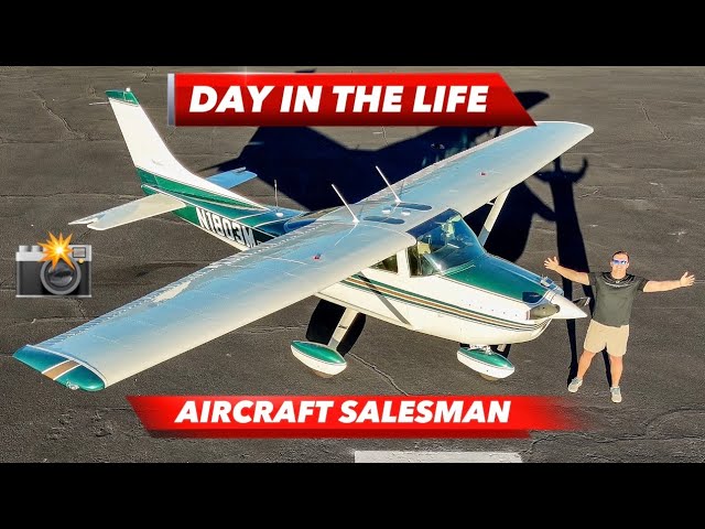 A Day in the Life of an Aircraft Salesman! (Flight Vlog)