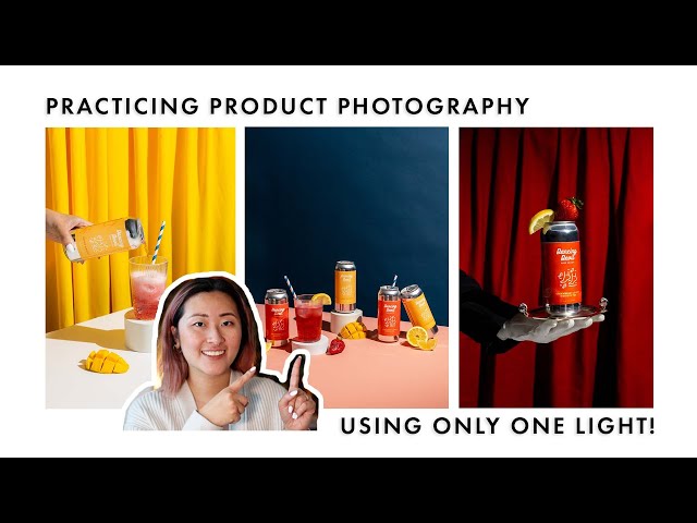 Practicing product photography | Using ONLY one light!