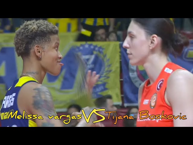 Melissa vargas | Tijana Boskovic | Fenerbahçe opet - Eczacibasi | Turky volleyball League 24 Final 2