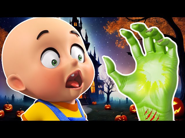 Haunted House & spooky bus  | 3D Halloween song for kids | Finger Family |Nursery Rhymes  Jugnu kids