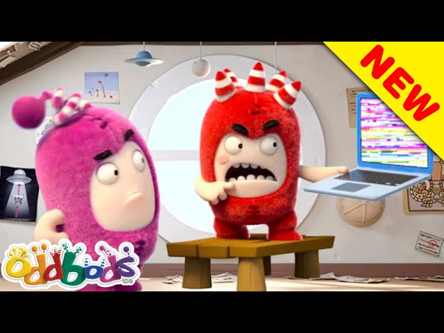 ODDBODS | Fuse Fumbles To Be A Tech Genius | Cartoons For Kids