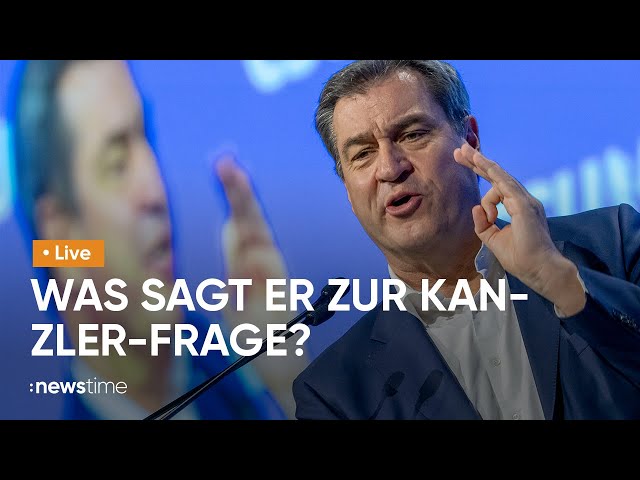LIVE: Söder spricht beim CDU-Parteitag
